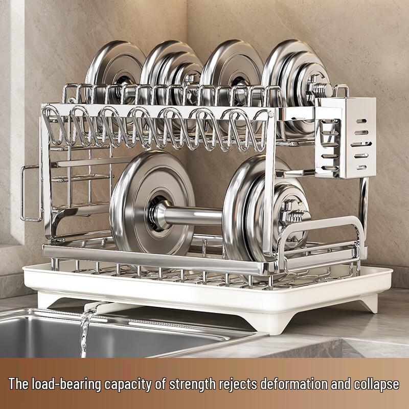 Miflame Kitchen Countertop Dish Drying Rack