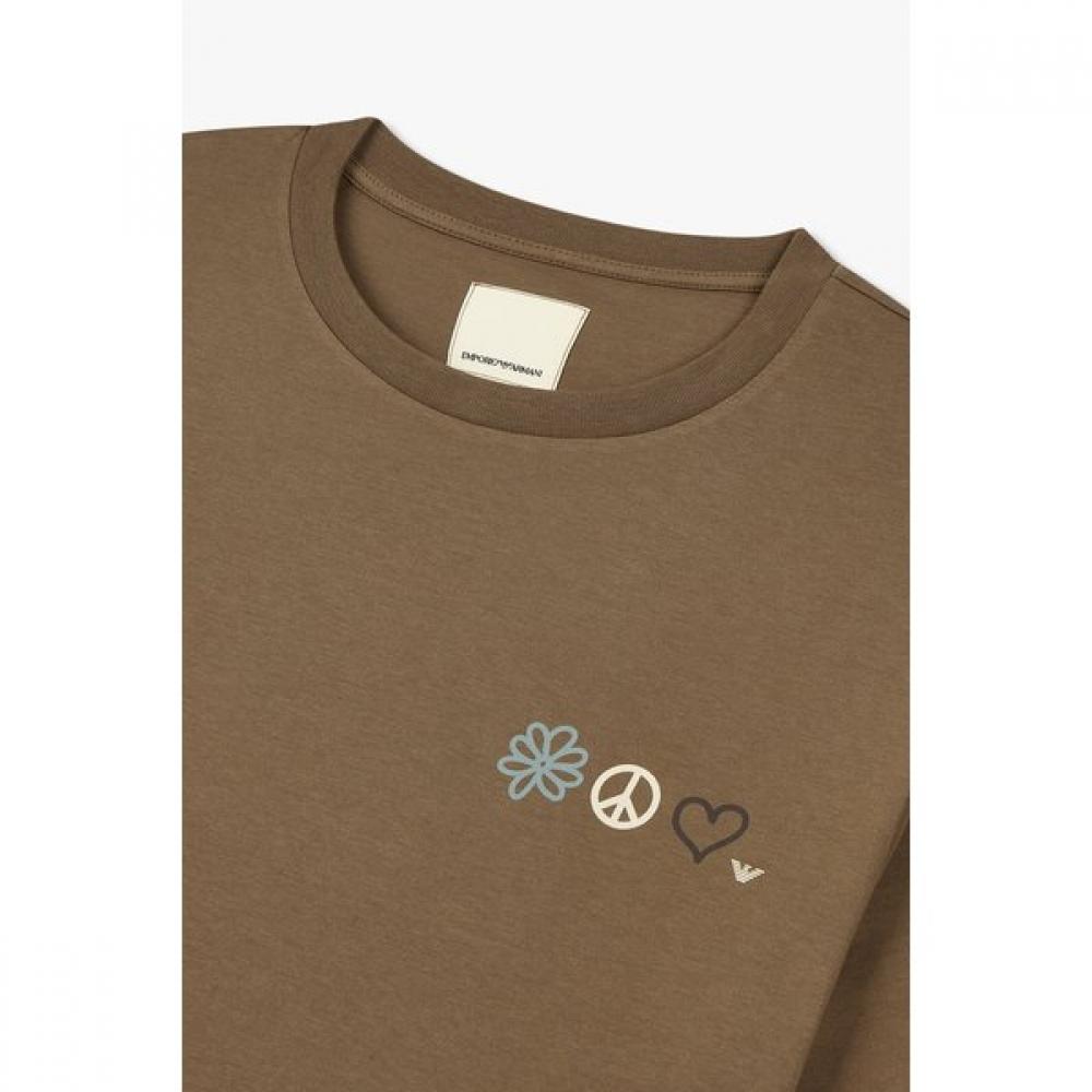 Emporio Armani Men S PrinTed ShorT Sleeve T ShirT A515126075