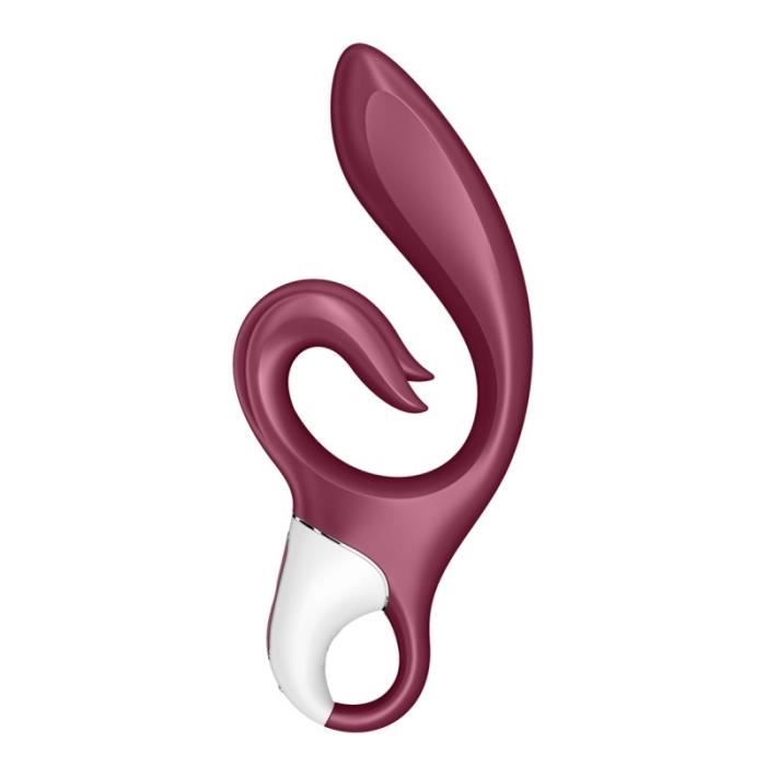Vibromasseur Rabbit - Satisfyer - Love Me - Rouge - Flexible - Stimulation Clitoridienne