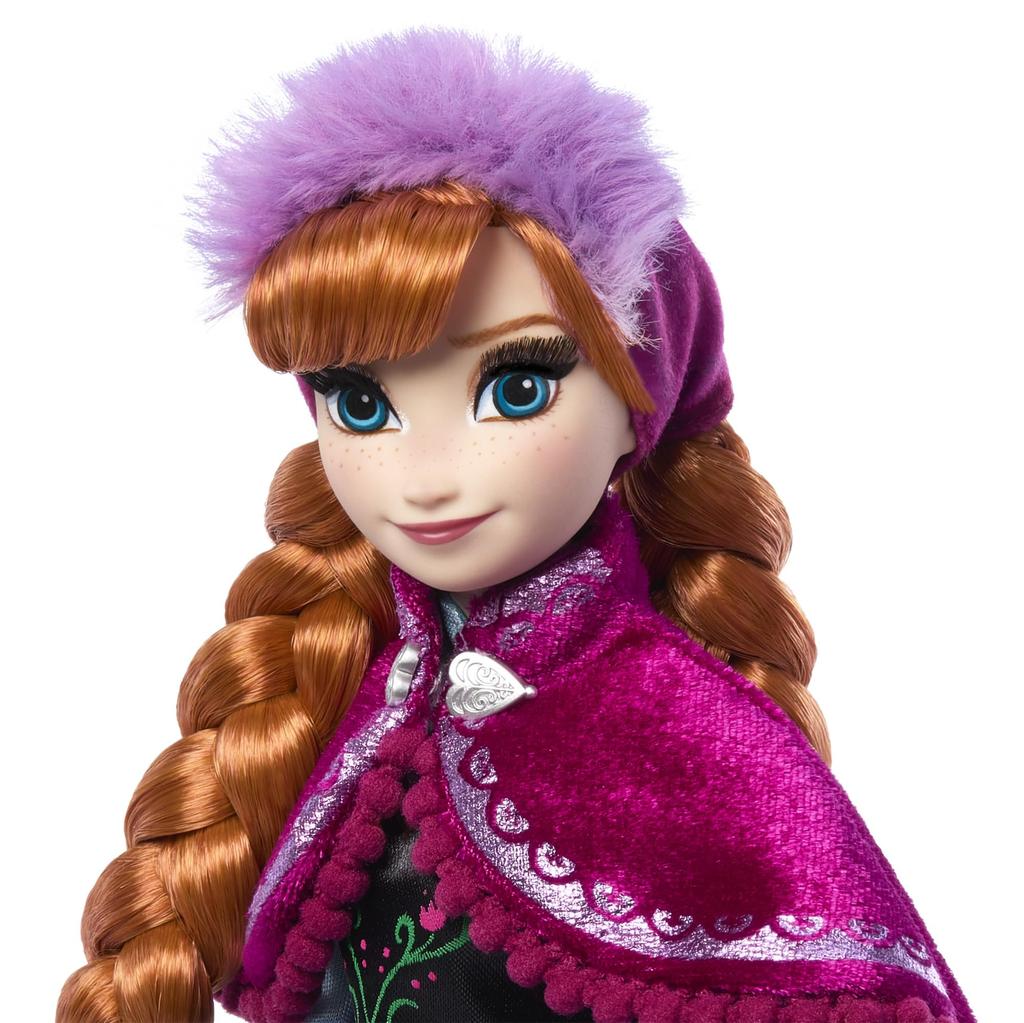 Mattel Disney Frozen Anna and Elsa Edition Celebrating 100 Years of Disney Frozen Movie Gift for Kids and HLX70 Collector's Wonders, Collectors,
