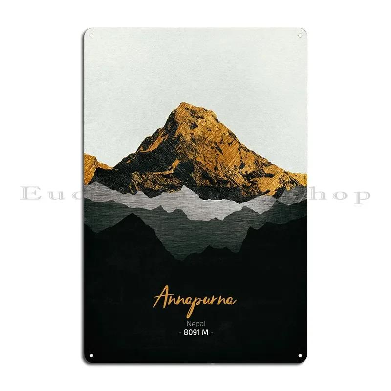 Annapurna Metal Sign Wall Plaque Designs Living Room Cinema Plaques Tin Sign Poster