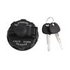 Fuel Tank Filler Cap Cars Fuel Cap with 2 Keys Lockable Locking Fuel Tank Cap