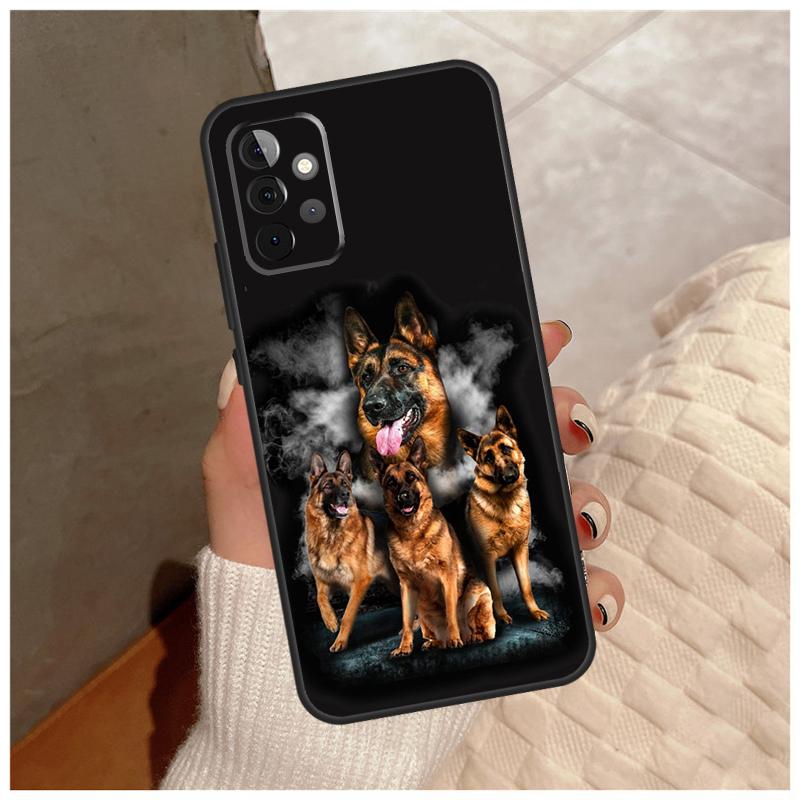 German Shepherd Dog For Samsung Galaxy A36 A56 A16 A26 A06 A52 A53 A33 A13 A34 A54 A14 A15 A35 A55 A22 A32 Case