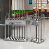 8-Hole Floor-Standing Billiard Cue Rack