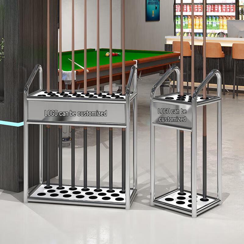 8-Hole Floor-Standing Billiard Cue Rack