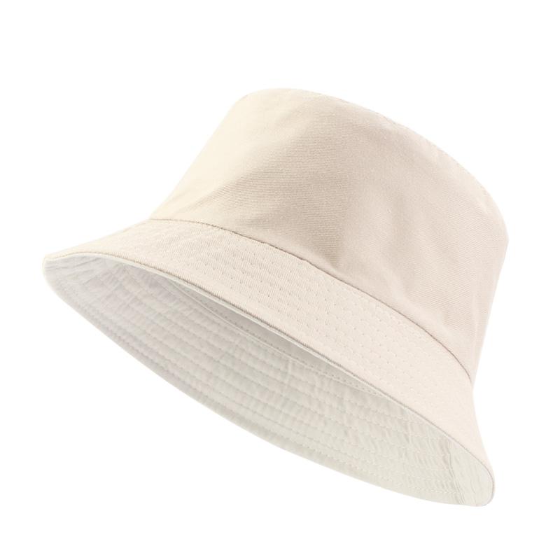 New Unisex Solid Foldable Bucket Hat Outdoor Sunscreen Hat  Panama Bob Hip Hop Caps Sunhat Outdoor Beach Fisherman Cap for Women