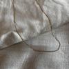 Used K18 Gold Italian Made Necklace Chain