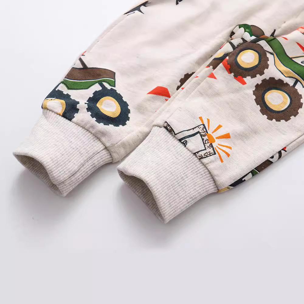 Autumn/Winter Boys' Toddler Cotton Terry Sweatpants