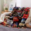 Custom Name Cars Movie Quotes Collage blanket for Couch & Bed, Plush Cozy Fuzzy Blanket Super Soft & Warm Blankets for Fall and Winter. 0908219