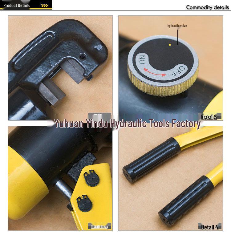 Гидравлический резчик арматуры SC HY-12/16/22мм Клещи от Yindu Blade 12mm