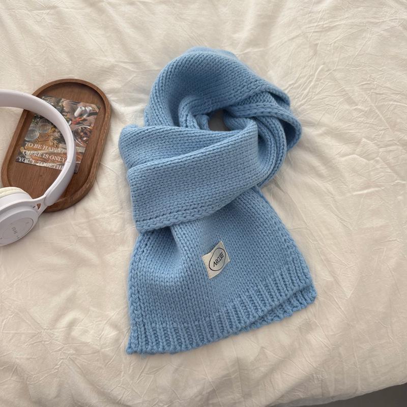 Luxury Thickened Wool Shawl Scarf: Versatile & Stylish INS Korean Design for Couples In Autumn/Winter