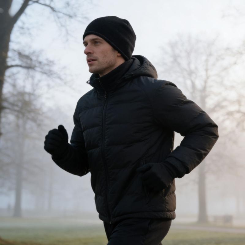 Light Weight Polars Fleece Skullcap Hat Perfect For Maintaining Warmth During Biking Running Soft Winter Warm Fleece Cap