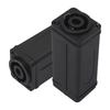 Powerful 4Pin Speaker Cable Coupler NL4FC Female To Female Adapter For Amplifiers And Auditory Systems Secure NL4MMX