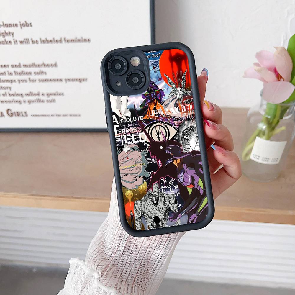 N-Neon G-Genesis E-Evangelion Phone Case For IPhone 17 16 15 14 13 Pro Max Plus 12 11 Cover