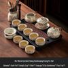Ru Kiln Dunhuang Ceramic Gongfu Tea Set