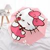 1pc Hello Kitty Pink Bow Umbrella - Automatic Open Close, Portable Folding Design, 8 Bone Iron Frame Outdoor Umbrella, Ideal Gift for Fans, Travelers,