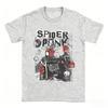 Trendy Marvel Licensed Spiderman Punk Spiderman Men's Fun Crewneck T-Shirt Spiderman Universe Cool T-Shirt Clothes