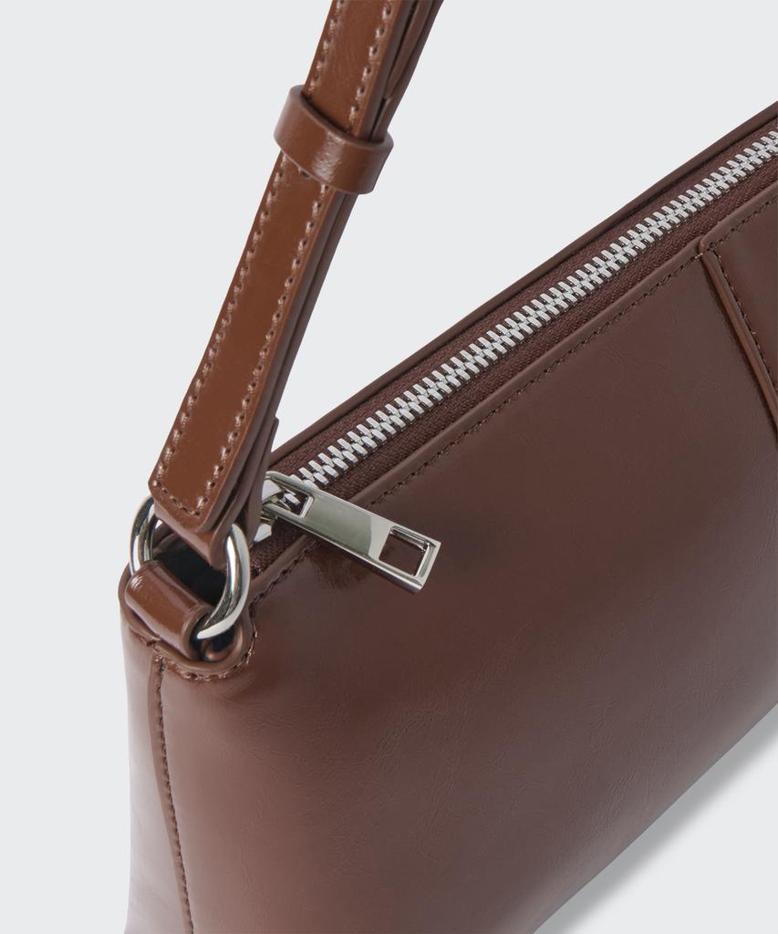 Musinsa Standard Woman Women'S Rectangle Shoulder Bag [Brown]