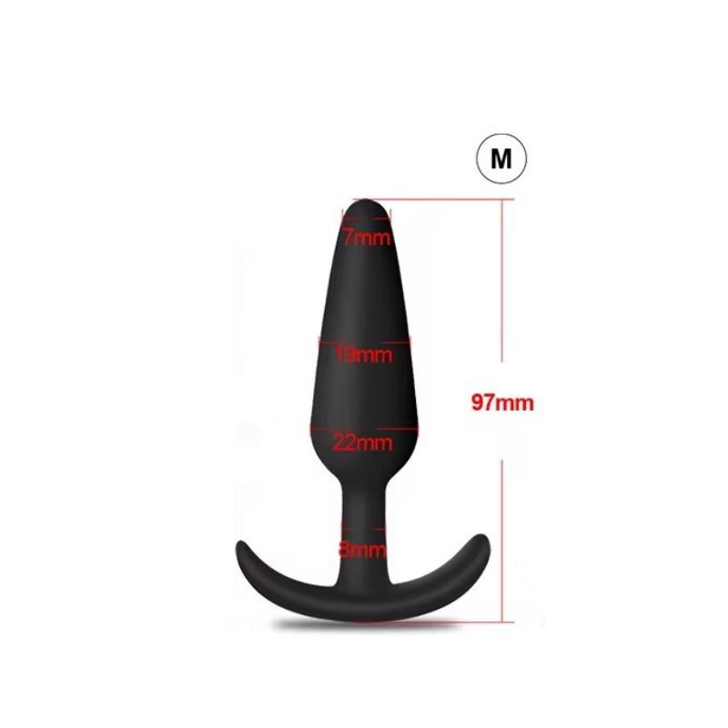 Analplug Bullet Vibrator Sexspielzeug für Männer Frauen Prostatamassager Sichere Silikon-Buttplugs Intime Produkte für Erwachsene