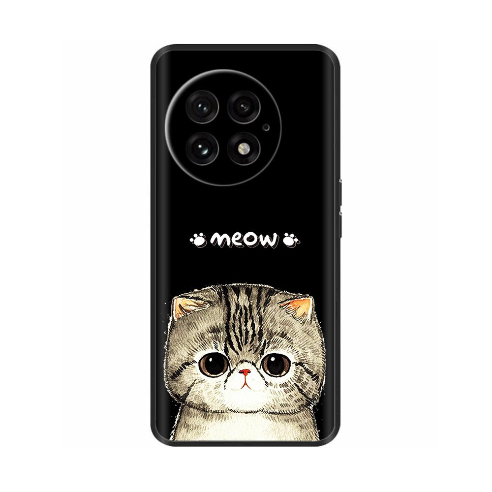 Luxury Case For OnePlus 13 Phone Case Shockproof Black Silicone Soft Back Cover Coque For OnePlus 13 PJZ110 Case Fundas Housing