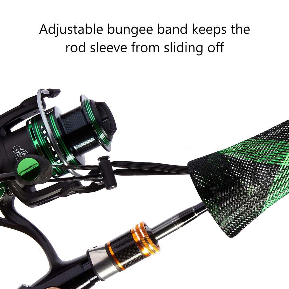 Fishing Supplies Spinning Rod Fishing Rod Protector Fishing Pole Glove Fishing Rod Cover Rod Sleeve