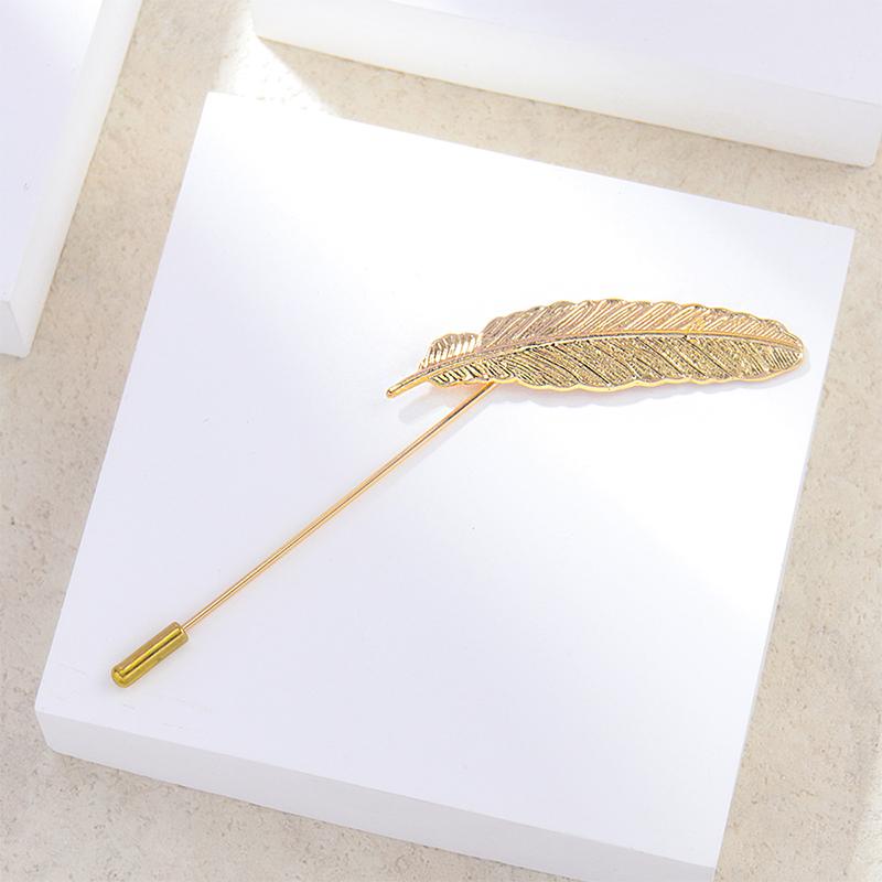 Broche Vintage Unissex Inserção para Blazer Corsage de Ponto Único Broche de Luto