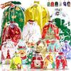 Christmas Drawstring Present Bags Set 30 Pcs With 32 Tags For Festive -Gifting Christmas Drawstring -Gift Bags Size For Holiday