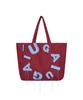 IUGA MAKARAS IUGA Big Shopper Bag (Burgundy / Charcoal / Navy)