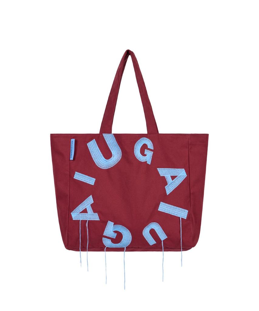 IUGA MAKARAS IUGA Big Shopper Bag (Burgundy / Charcoal / Navy)