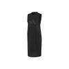 Logo Pattern Sports Casual Breathable Sleeveless Dress Women Dresses Black DT7160
