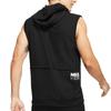 Nike Sleeveless Sports Pullover Hoodie Vest Black CZ2562-010
