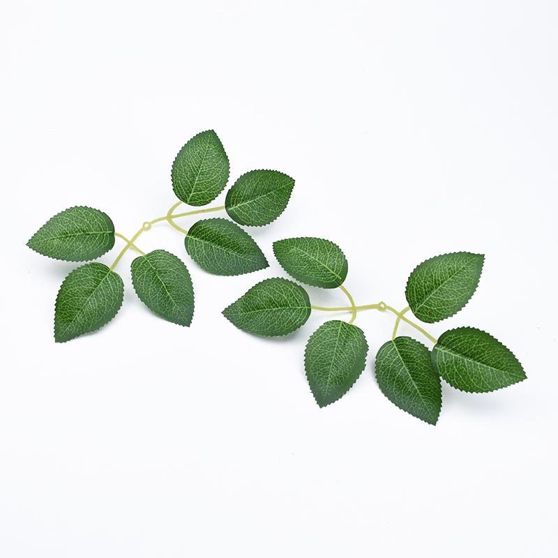 

20 шт. Листья роз Свадебные аксессуары Распродажа Искусственные растения Декоративные цветы Стена Рождественские украшения для дома