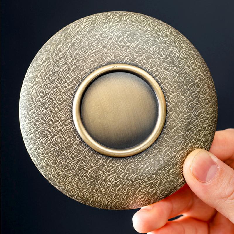 1Set Lotus Fragrance Insertion Meditation Zinc Alloy Home Furnishing Incense Burner Plate Fragrance Fragrance Tray Yoga