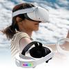 VR-Brillen Akku-Backup Kopfband für Q 3 Bequem Verstellbar 4000mAh Stromzubehör mit LED-Licht