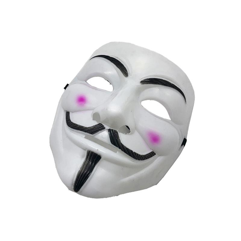 Filmový cosplay V pro masku Anonymní chlap Fawkes Halloween Vánoční večírek dárek pro dospělé děti Filmové téma Maska Party potřeby