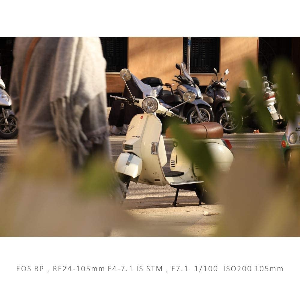 Canon IS STM Standard Zoom Lens with RF24-105mm F4-7.1 (Compatible EOSR)