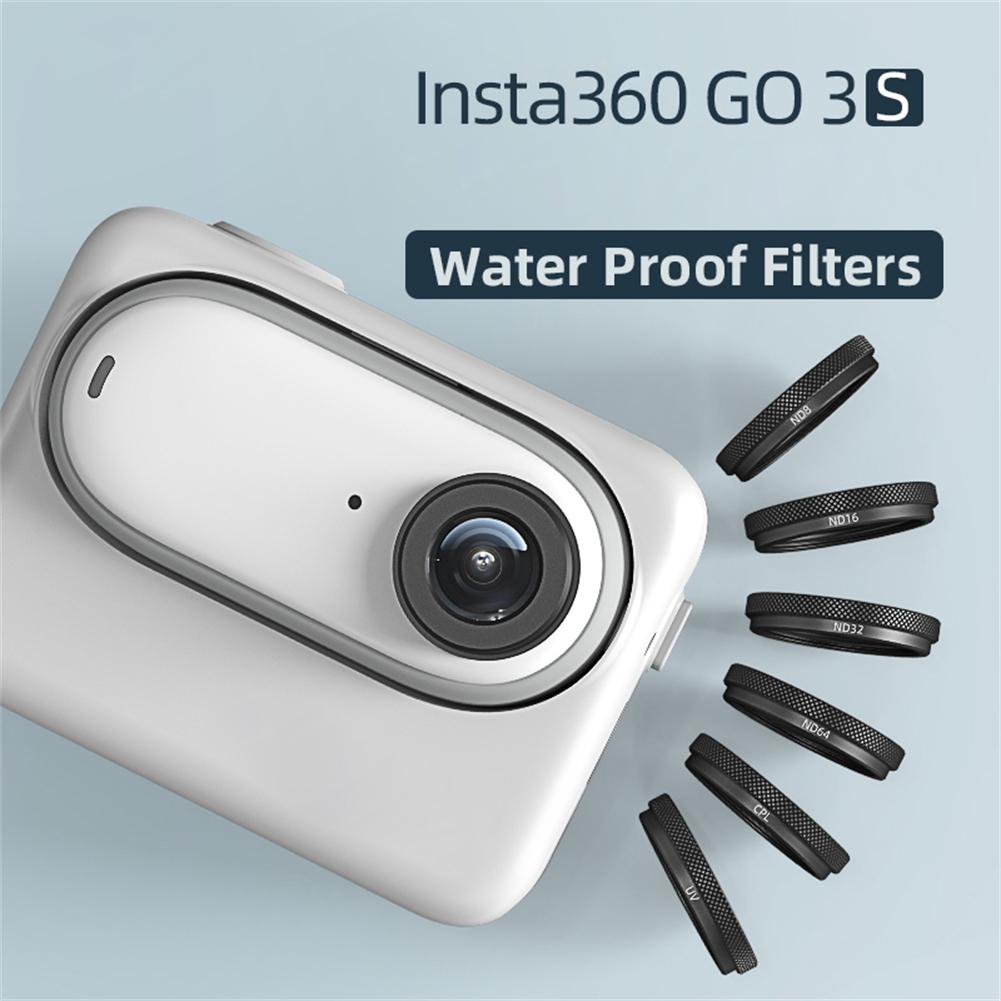 Sada filtrů na objektiv CPL/ND8/16/32/64 Noční filtr Kompatibilní pro 360 GO 3S Příslušenství pro akční sportovní kamery