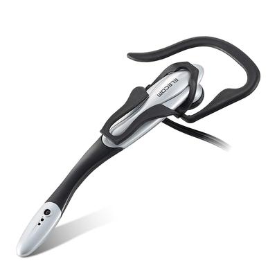 Elecom HS-EP13USV Wired Headset with Microphone, PS4 Compatible, USB, Single Ear, 1.8m Earhook