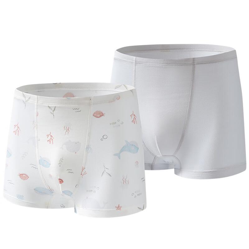 Ropa interior antibacteriana de modal para niños mayores de todas las estaciones LABI