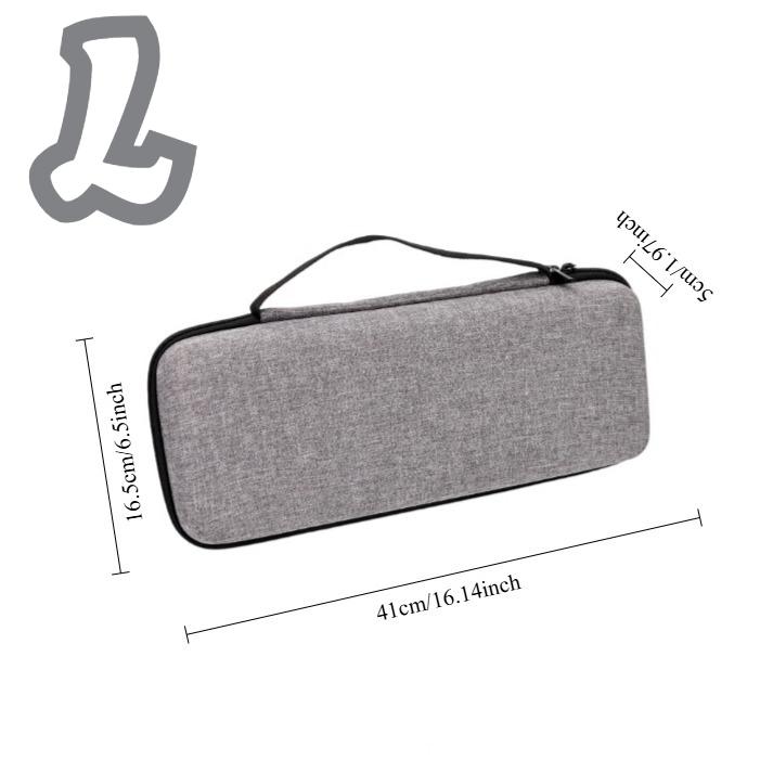 1pc Hard Shell Keyboard Case, EVA Waterproof Bag for 60% 80% 100% Keyboards, Universal Portable Protective Cover