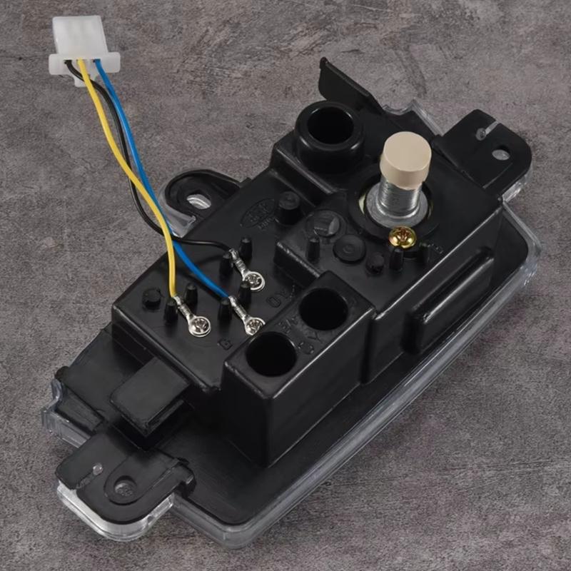 Motorcycle Meter Panel Speedometer Assembly for JOG50 JOG90 3KJ 3YK Models, Replacement Cluster With Speed Scale Fuel Level and Odometer Window