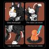 5-In-1 Cat Tuxedo Kitten Building Blocks Set Cute Cat Model Collectible Building Toy, Gift For Children Adults And Animal Lovers