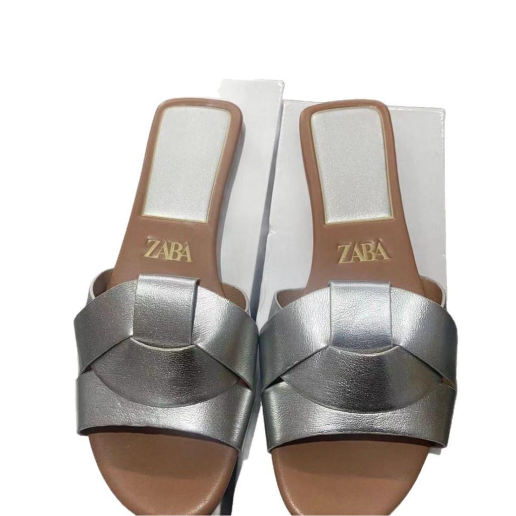 Sommer Damen Übergröße Flache Sandalen 2025 - Vielseitiges, Schlichtes Kreuzriemen-Design