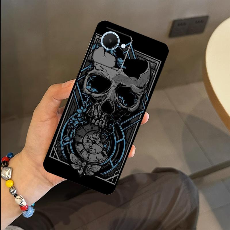 Love Death Cross Pray Hands Art Case For Realme C53 C55 C51 C25 C63 C61 C65 C67 C71 C75 GT6 GT7 Pro 11 12 13 14 15 Pro Plus
