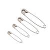 460-Piece Silver Nickel-Plated Safety Pin Set for Clothing Repair