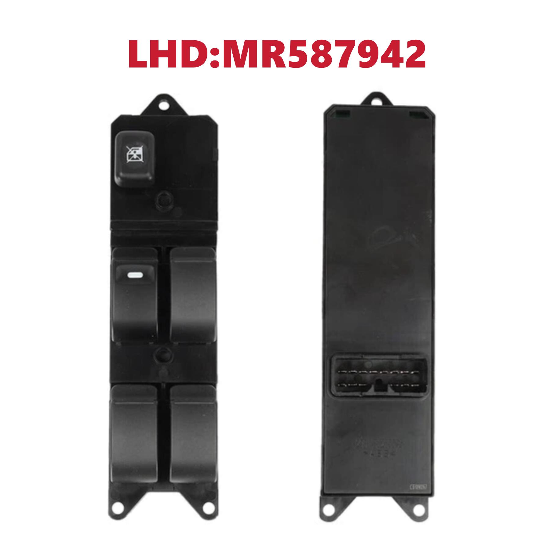 MR587941 MR587942 Front Left And Right New Power Window Switch For Mitsubishi Lancer Pajero Montero L200 Grandis LHD/RHD LHD