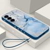 Watercolor Marble Case For Samsung Galaxy S26 S25 Ultra S24 S23 S22 Plus S21 FE A15 A16 A17 A35 A36 A54 A55 A56 5G Soft Cover
