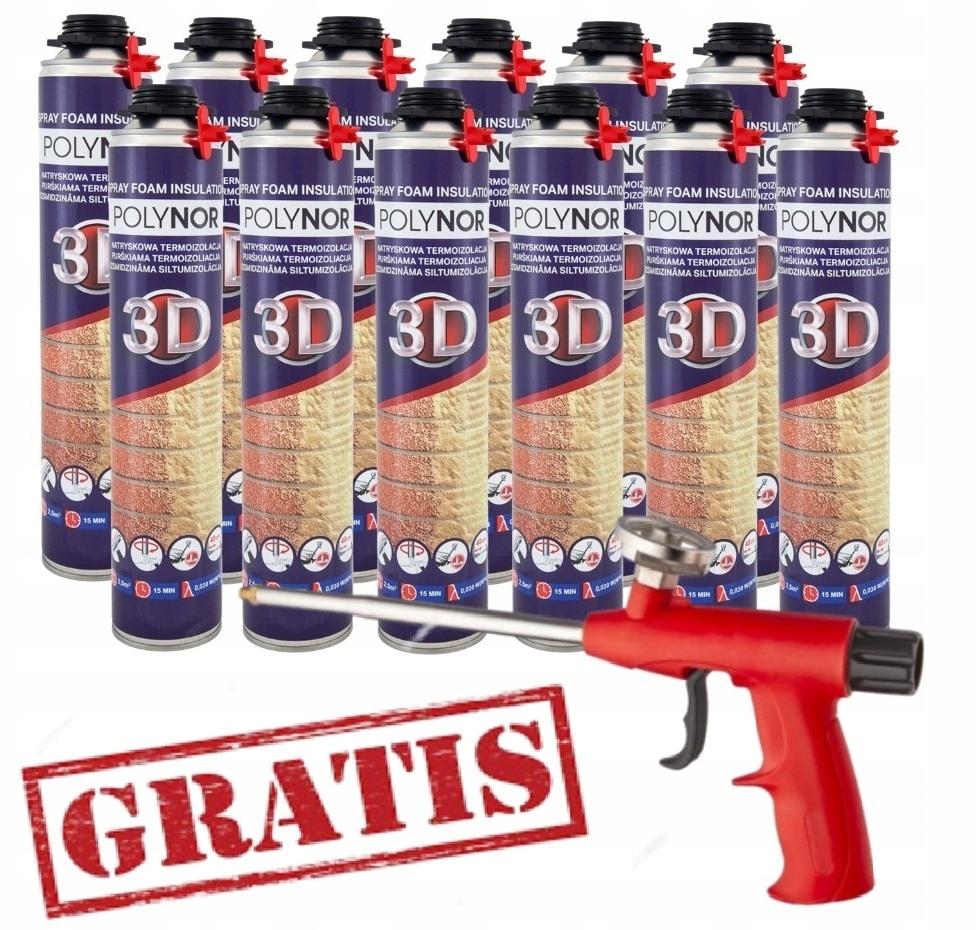 Polynor 3D Thermal Insulation Spray Foam
