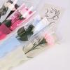 50pcs Transparent Wrapping Paper Package Supplies Bouquet Packing Material  Valentine's Day