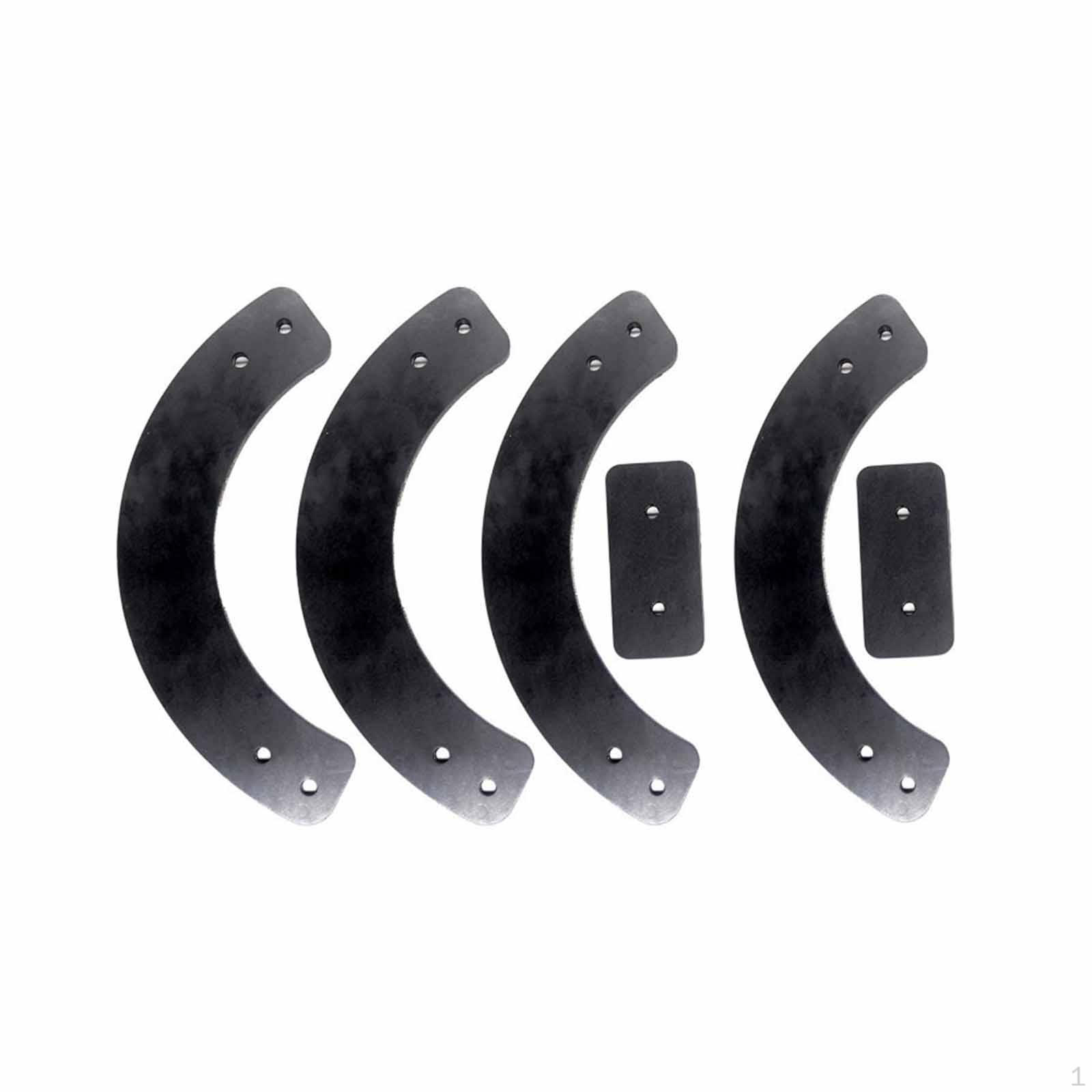 

6x Резиновые лопатки для снегоуборщика 953-04472 Комплект лопаток Обслуживание 735-04032 Легко установить 735-04033